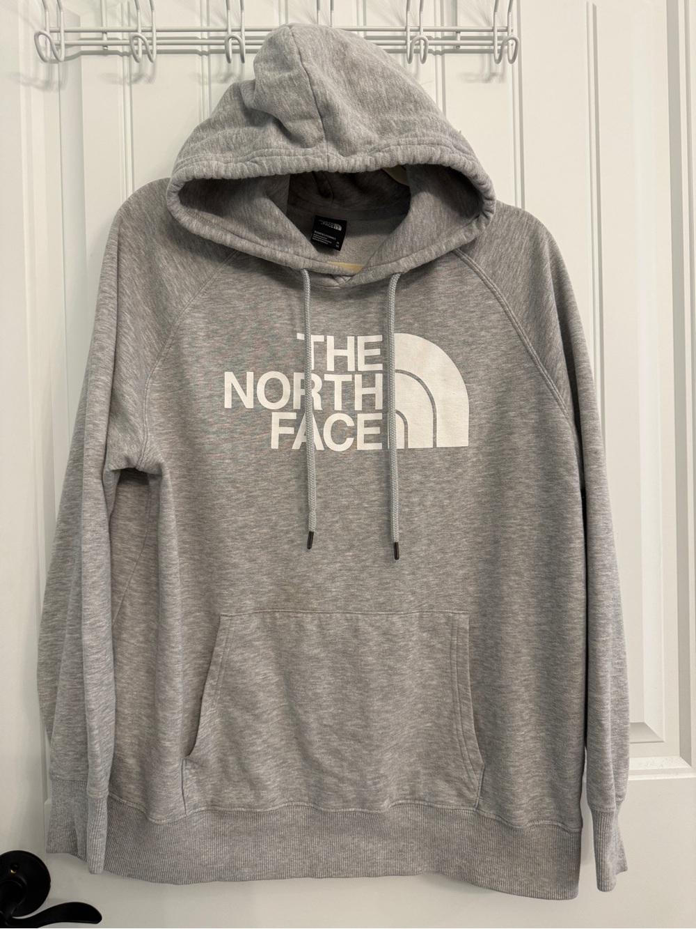 The North Face size women’s XL hoodie.